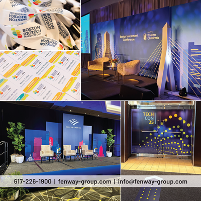 Events – Signage, Banners, Name Badges, & Stage Design
